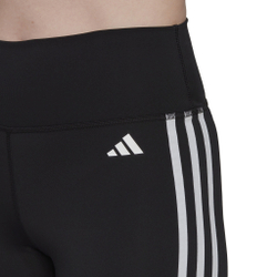 Женские теннисные брюки adidas Essentials Training 3-Stripes High-Waisted Tight Women - Black, White