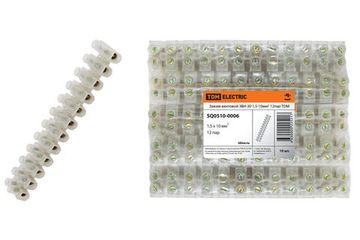 Зажим винтовой ЗВИ-30 1,5-10мм² 12пар TDM