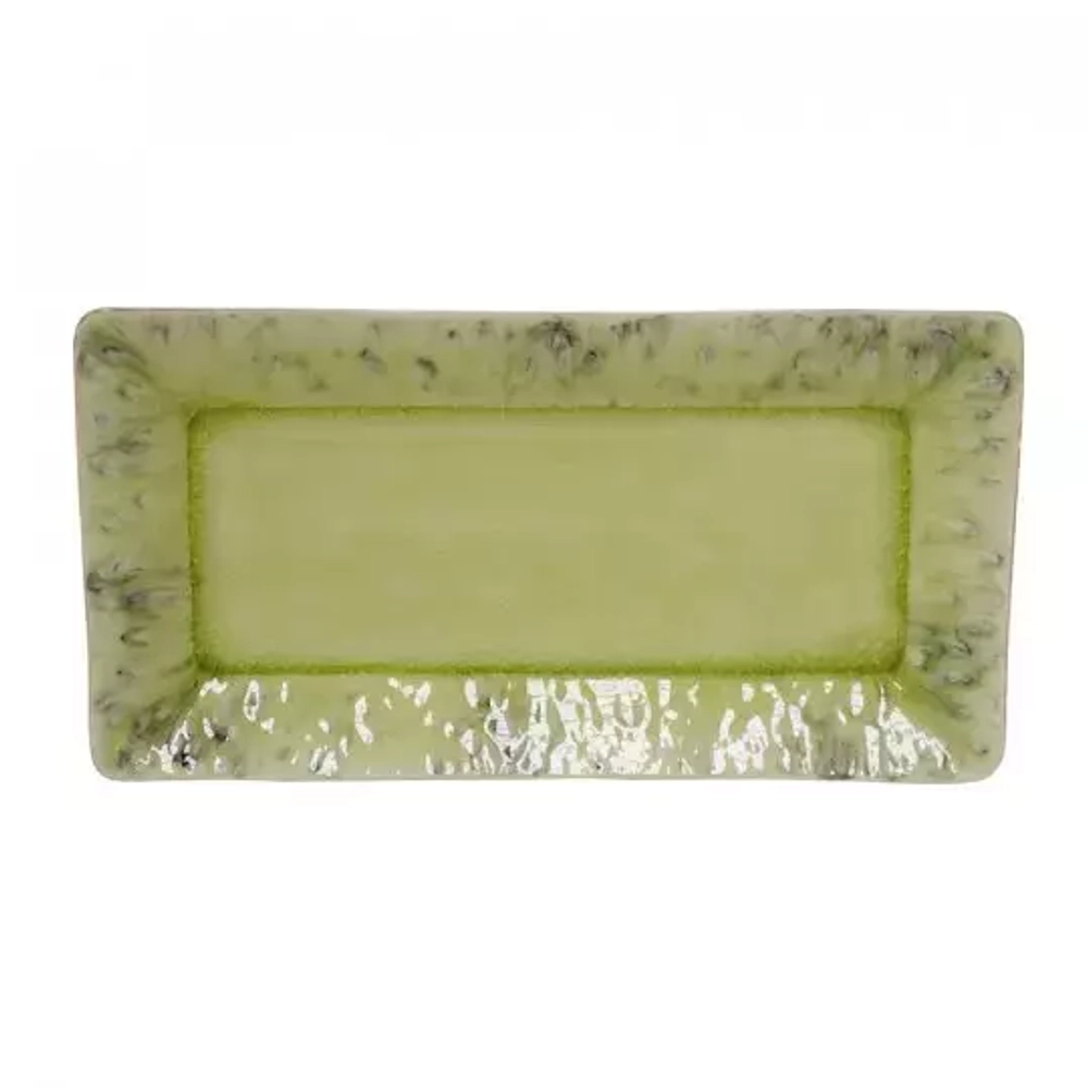 Тарелка 17.5х34см Costa Nova Madeira зеленая