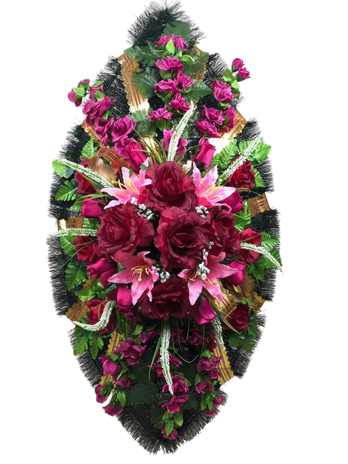 Венок на похороны «Элитный №52» (110 см)
