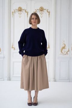 Джемпер Л.Т., 100% шерсть ягнёнка, цвет темно-синий.