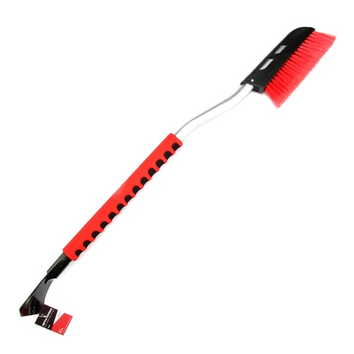 Щетка-скребок для уборки снега и льда iSky, 92 см, с мягкой ручкой ISB92