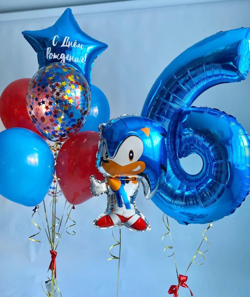 Воздушные шары Соник Sonik №1606