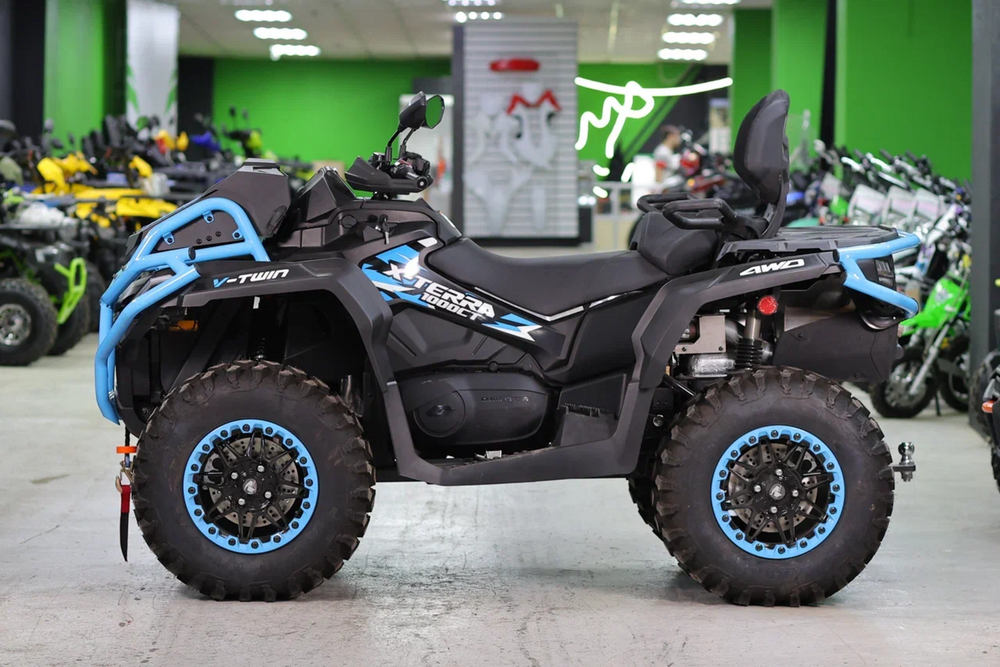 Квадроцикл BRC X-TERRA CT ATV 1000 Черный/синий (ПСМ)