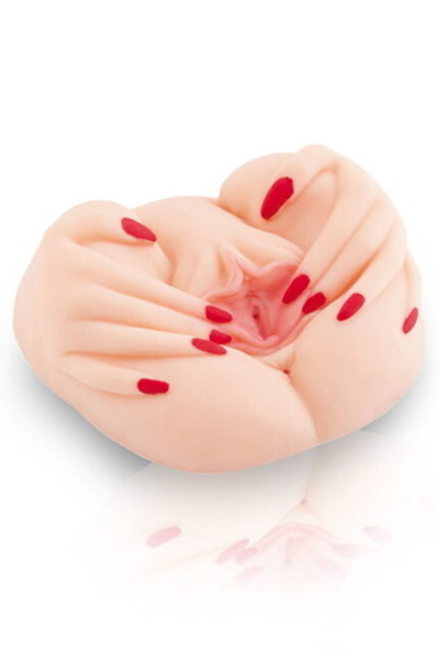 Вагина с раскрытыми половыми губами Juicy Pussy (вторая кожа) (Цвет: телесный)