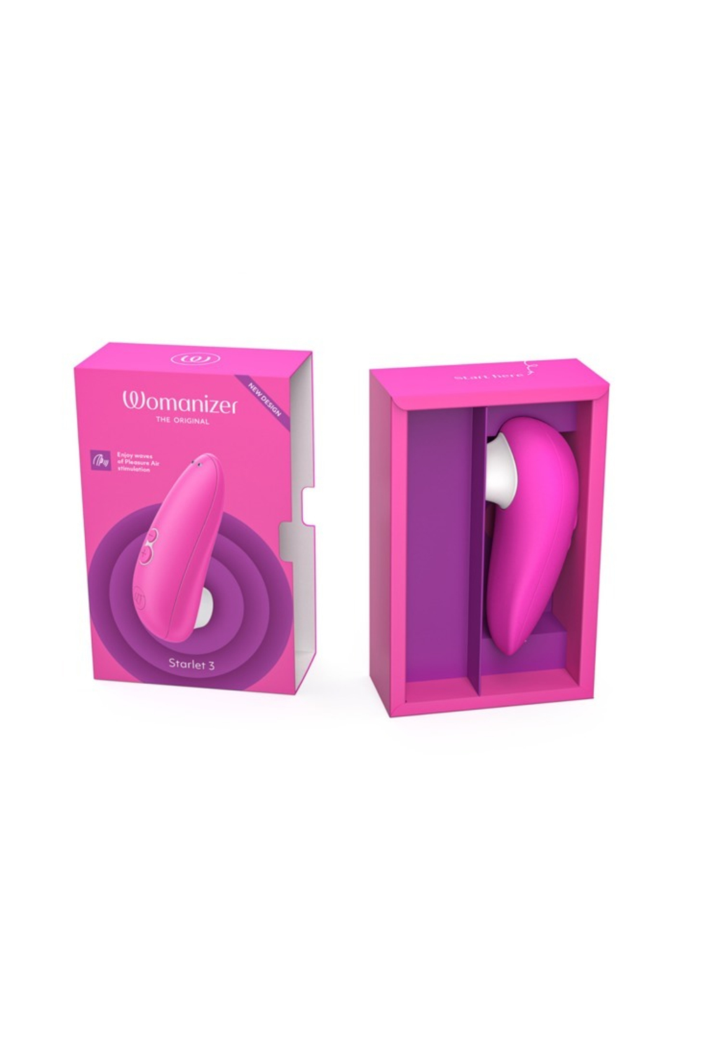 Starlet 3 – бесконтактный стимулятор клитора Womanizer (розовый)