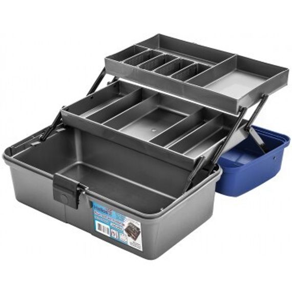 Ящик для инструментов Helios двухполочный синий