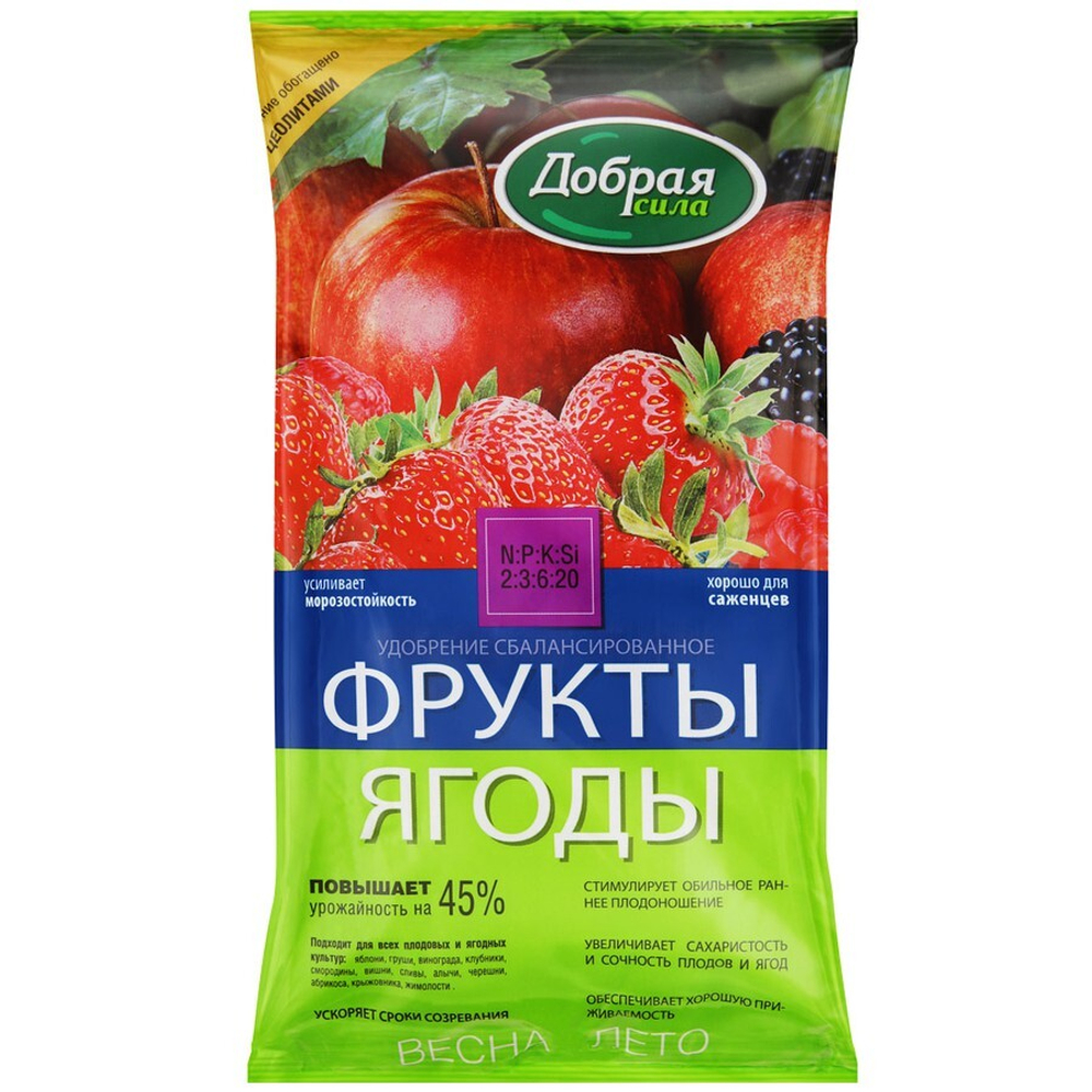Добрая Сила Удобрение Фрукты-ягоды 0,9кг