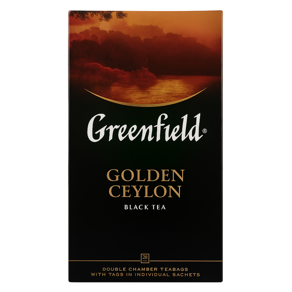 Чай черный Greenfield Golden Ceylon 25 пакетиков