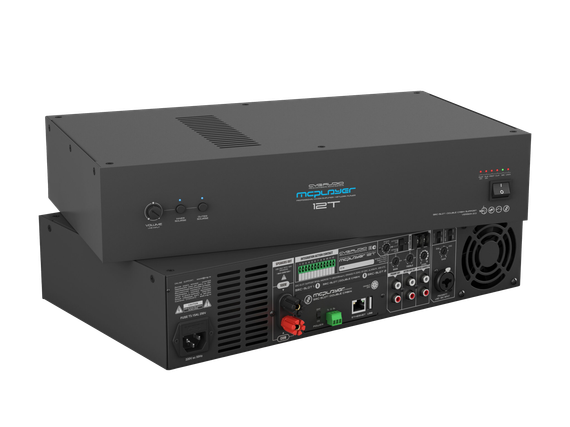 CVGAUDIO MCPLAYER 12T профессиональный микшер-усилитель, мощность 120W/100V