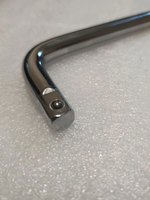 Вороток хромированный Г-образный 300 мм,двухсторонний ,1/2"