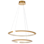 814223 Люстра VIRATA LED 58W 2900LM ЗОЛОТО 3000K