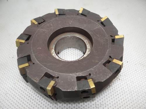 Фреза торцевая насадная с механическим креплением 4-х гранных пластин ТН-30  160х55х50 z=10