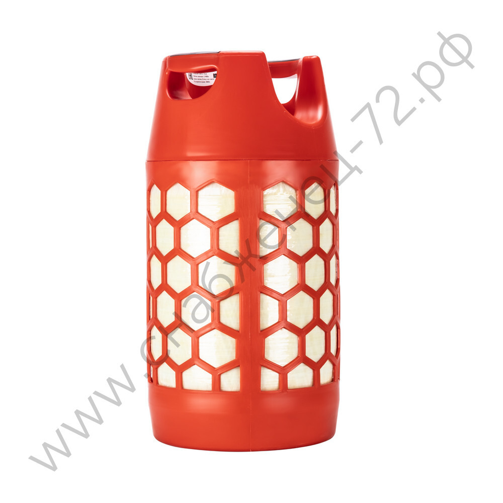Баллон полимерно-композитный газовый, красный, 24,5 л (LPG/СУГ) RSV Composite