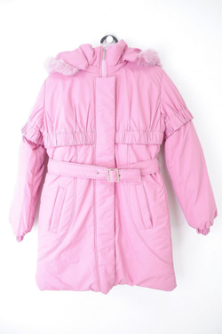 Пальто Ti-Max розовое зимнее на 10 лет, новое