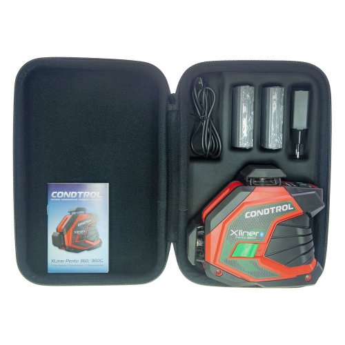 Лазерный уровень CONDTROL XLiner Pento 360G Kit   1-2-410