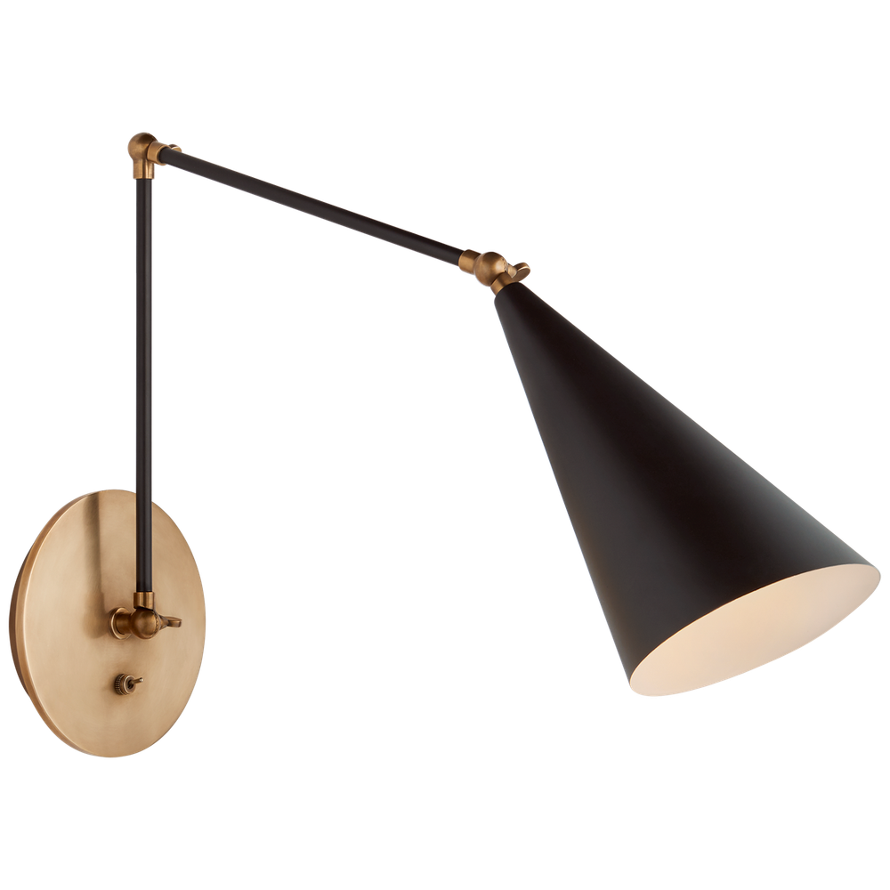 Настенный светильник Visual Comfort Clemente Double Arm Library Sconce