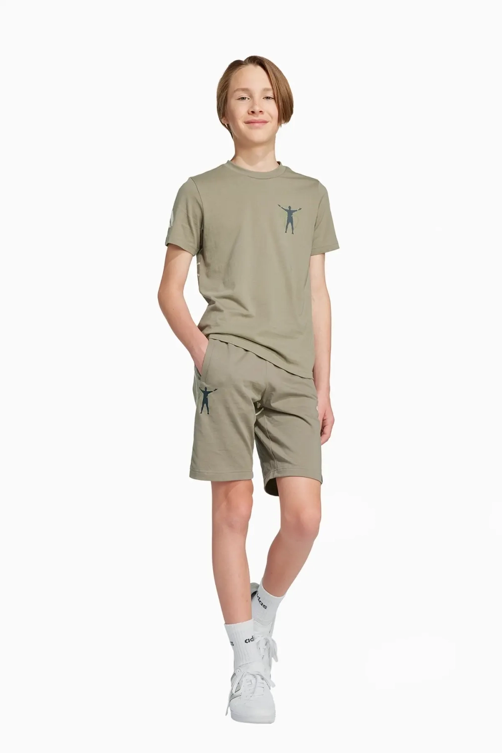Футболка adidas Jude Bellingham Culturewear Junior - бежевый