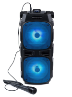 Портативная колонка KTS-1042 Bluetooth, с микрофоном для караоке, FM, MP3 и подсветкой
