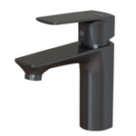 Смеситель для раковины 40k MIXLINE ML15-04GR б/отв п/гайку (без подводки) ГРАФИТ