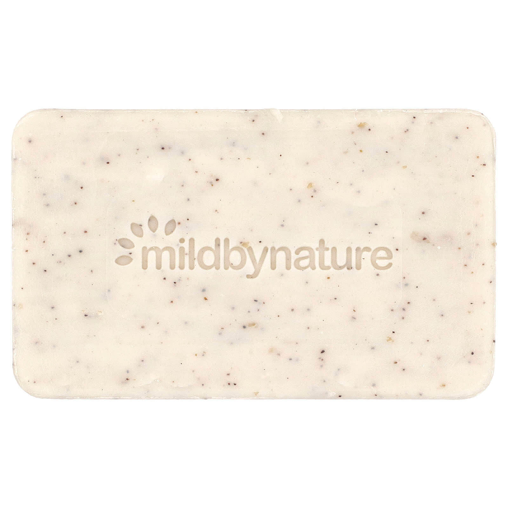 Mild By Nature, отшелушивающее мыло, с маслами марулы, таману и ши, без запаха, 141 г (5 унций)