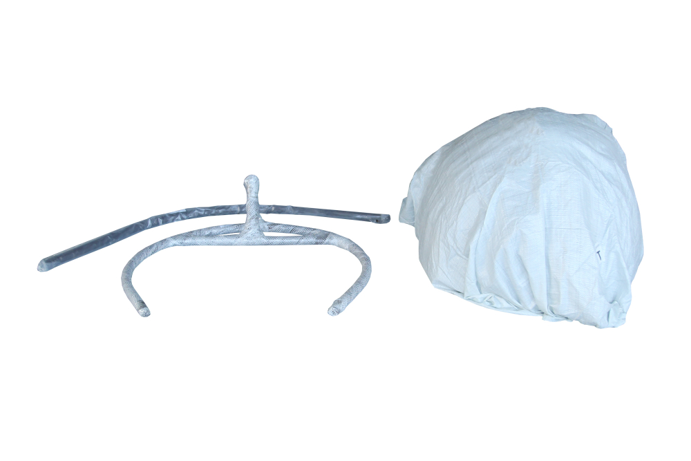 Кресло подвесное Garden Story Сфера Лайт (стойка+основание.корич.,корзн.корич.,подуш.беж. 3уп. (Б))