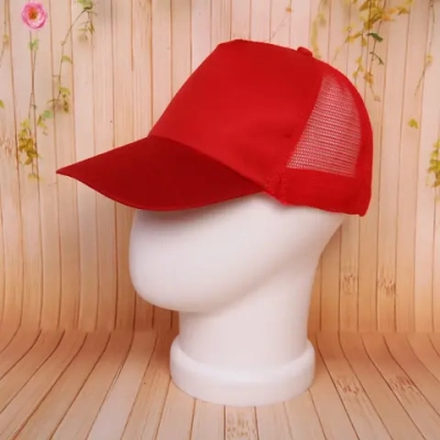 Бейсболка с сеткой «Summer collection», цвет красный, р58