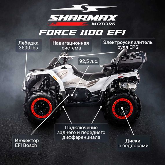 Квадроцикл SHARMAX Force 1100