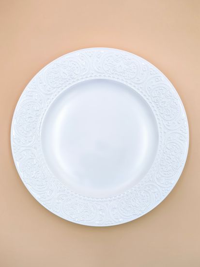 Блюдо круглое 30 см. Ажур классик