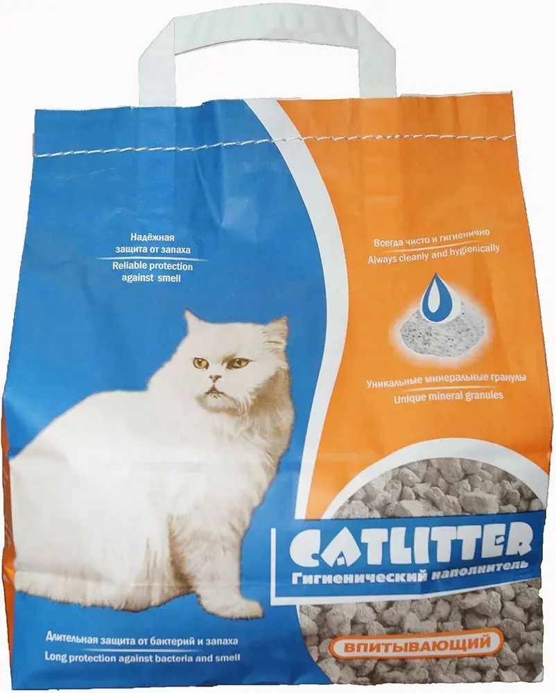 Наполнитель CATLITTER впитывающий - 20 л