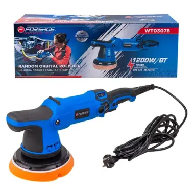 Машина полировальная орбитальная 1200Вт Forsage F-WT03078