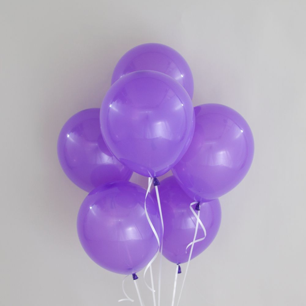 Шар (10''/25 см) Лиловый, пастель, 100 шт.