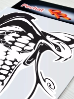 Наклейка - Кобра