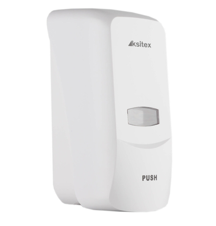 Ksitex SD-1368A дозатор для мыла белый пластик  0,6 л