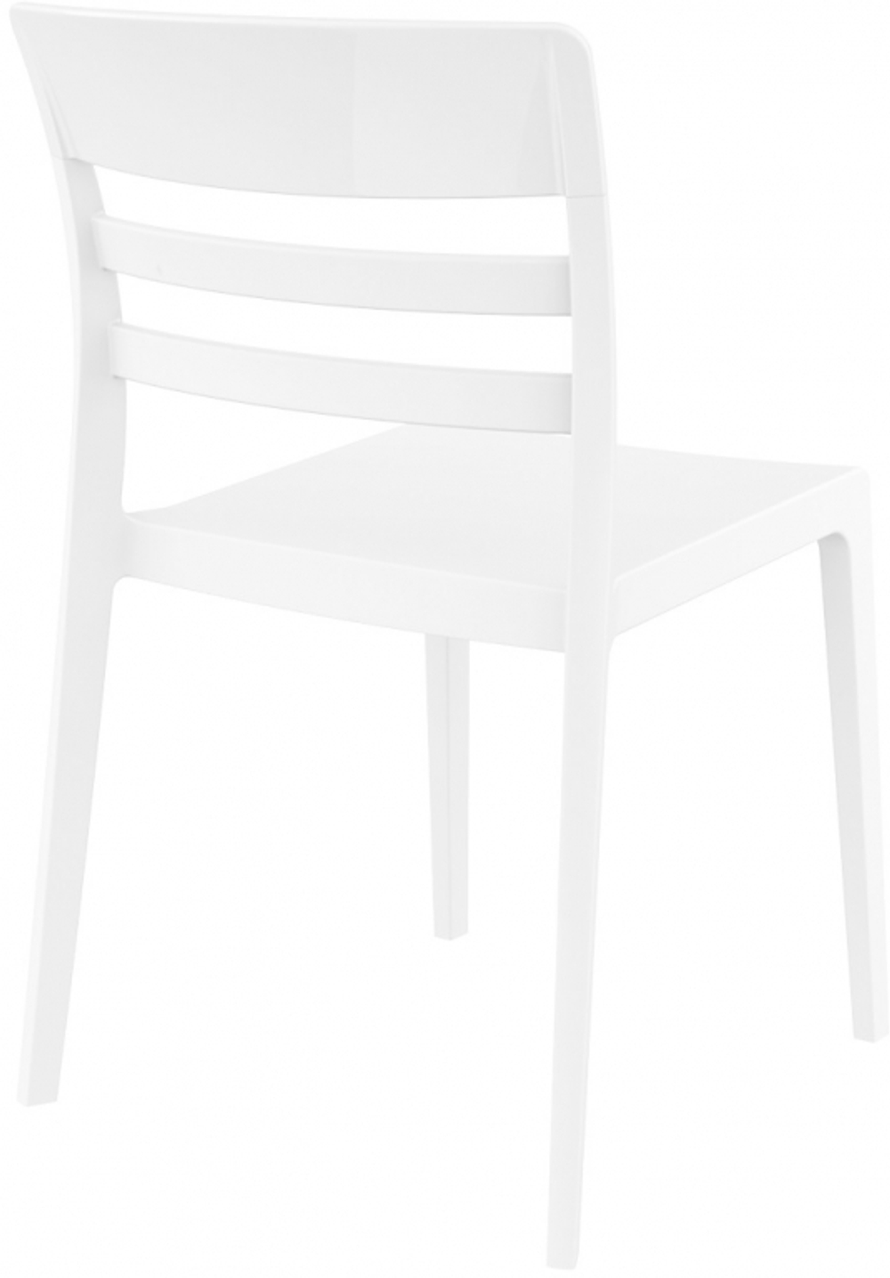Стул пластиковый Siesta Contract Mone, белый