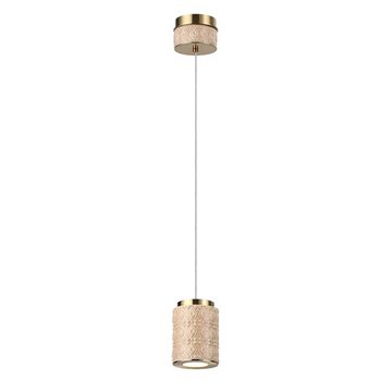 Подвес 5W 3000K 5453/5L светлая бронза/бежевый LULU Odeon Light Exclusive