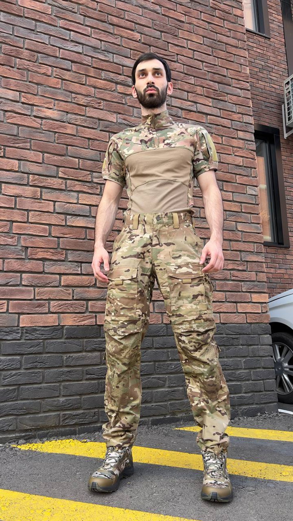 Брюки мультикам с перфорацией