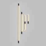 Светильник настенный TRIXRAY, 9Вт, 1200?мм, 3000К, алюминий, черный