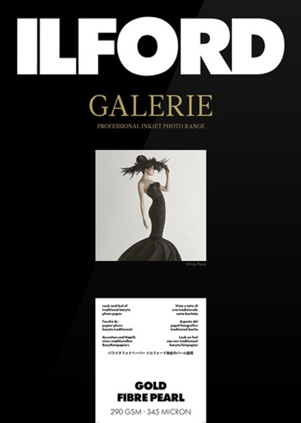 Фотобумага ILFORD Galerie Gold Fibre Pearl, 50 листов, A3+ - 329мм x 483мм (GA6975329484)