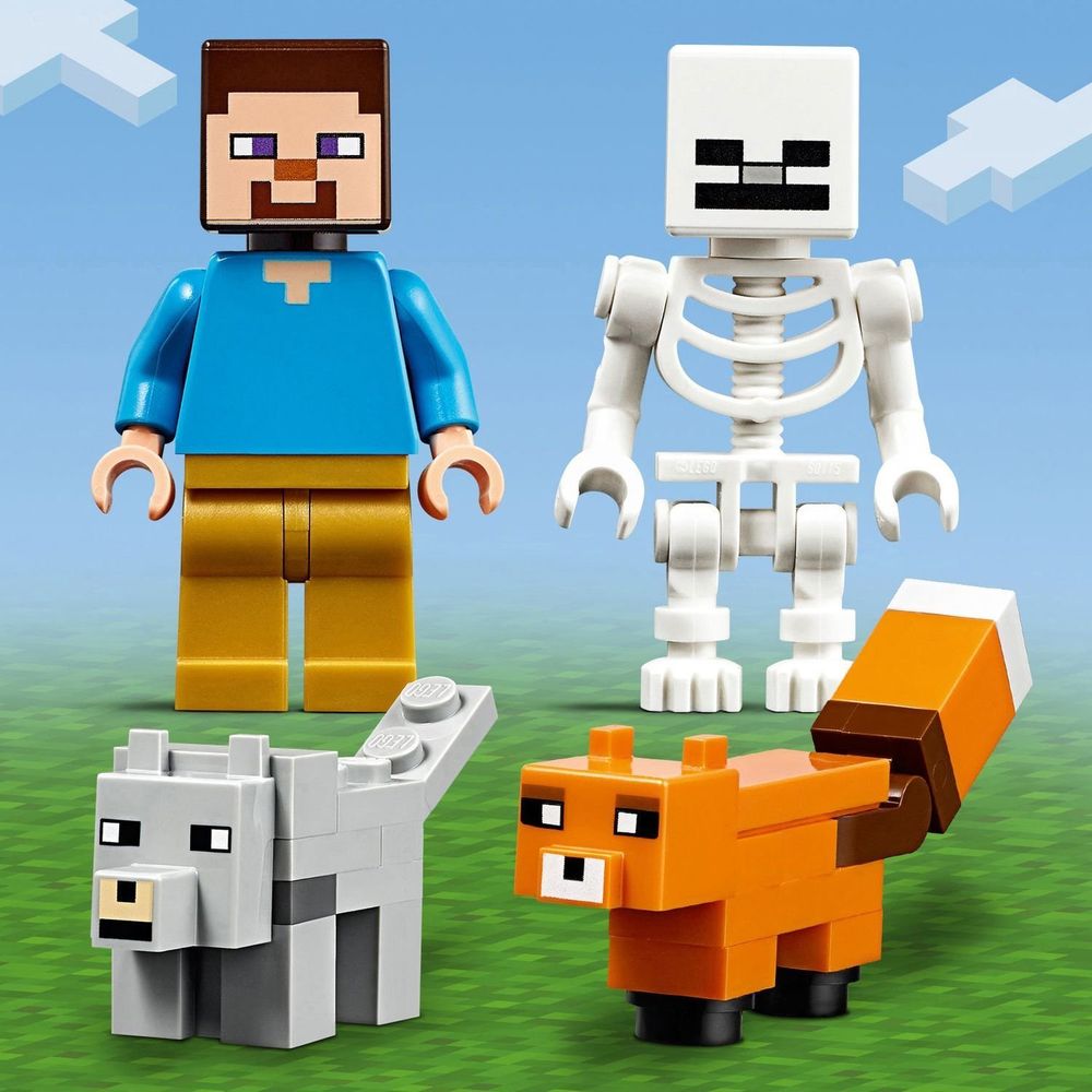 Приключения в тайге Minecraft LEGO
