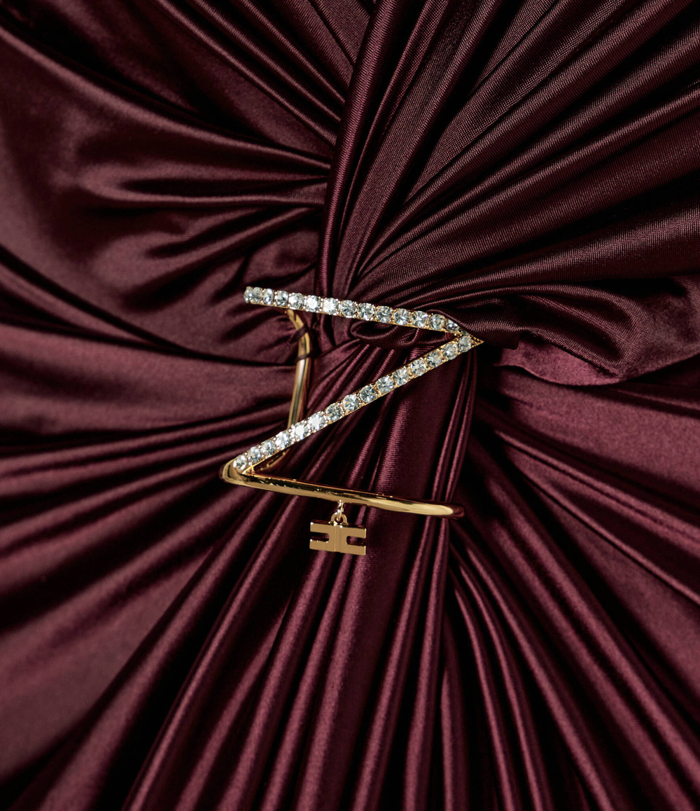 Платье Elisabetta Franchi - бордовый(AB72947E2)