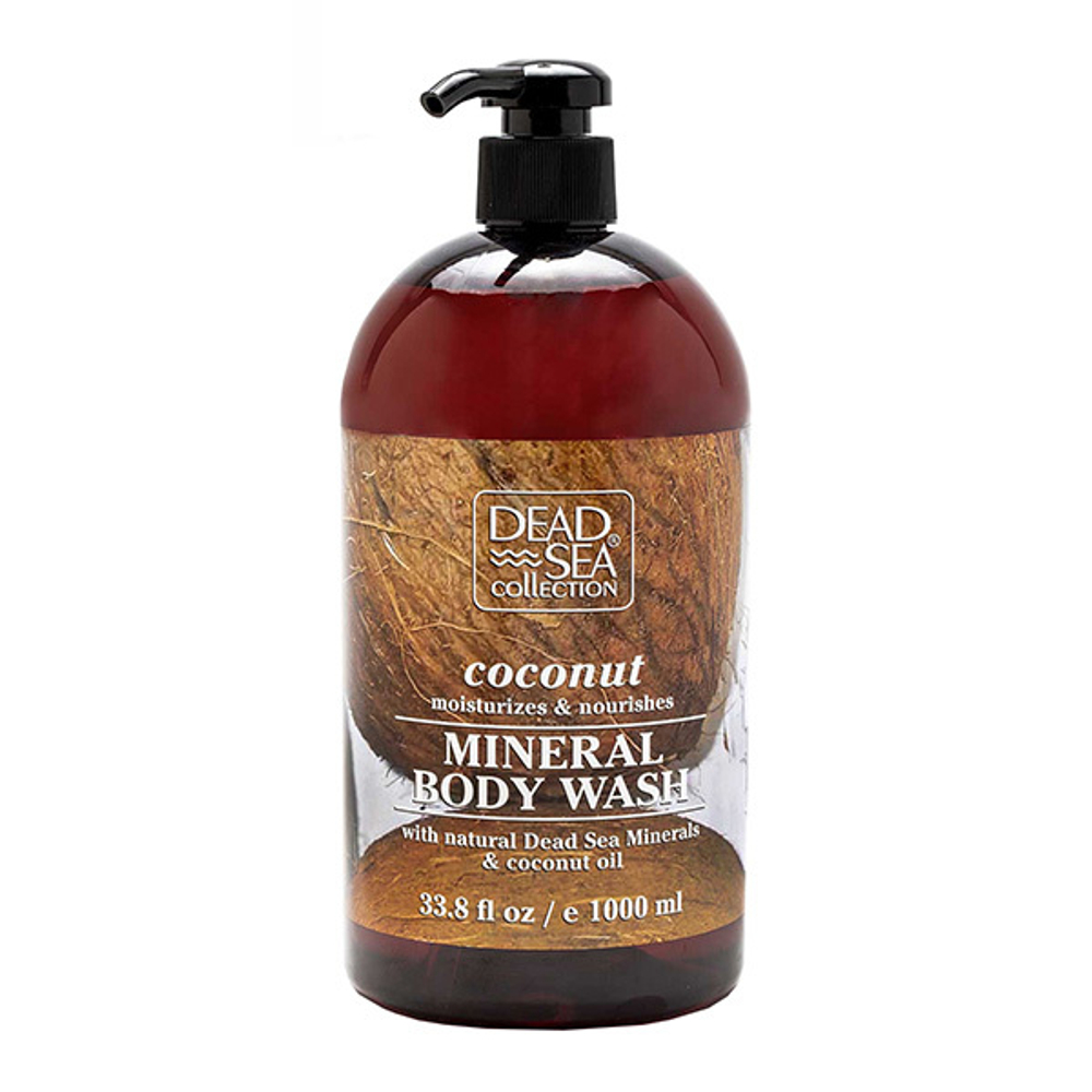 Гель для душа с маслом Кокоса и минералами Мертвого моря DSC Coconut Body Wash 1л