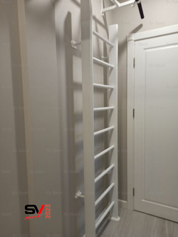 Монтаж шведской стенки Sv Sport в бетонные, кирпичные стены