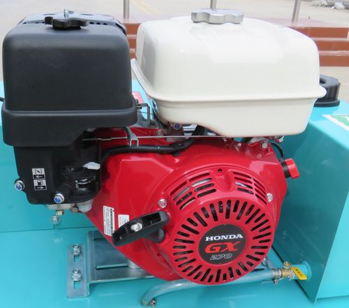 Ручной виброкаток GIKS GVR-500H двухвальцовый, бензиновый - [500 кг / Honda GX270]