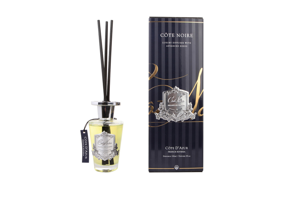 Диффузор с серебряным декором Cote Noire Club Prive