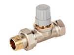 Клапан термостатический для центральных систем отопления прямой ROYAL THERMO 3/4quot; Click