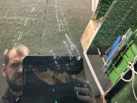 Стекло двери заднее левое Audi A6 5 C8 (2018-н.в.)