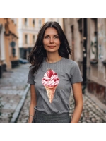 Термонаклейка на одежду, термопринт набор Клубника