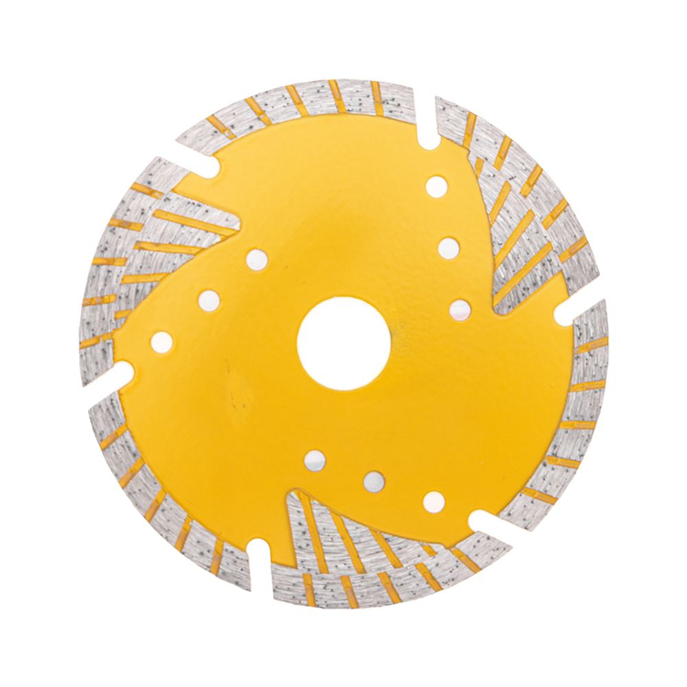 Диск алмазный отрезной Turbo сегментный с защитными секторами, 125х22,2x10мм KRANZ