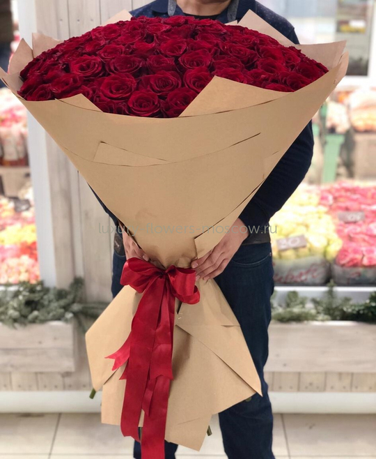 125 Роз Эквадор экстра 90см 5